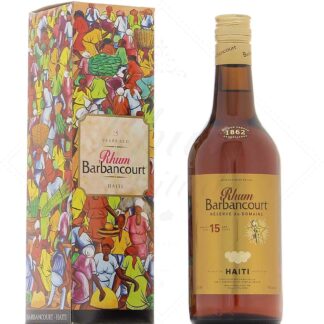 Barbancourt Réserve du domaine 15 ans 43° – ancien packaging