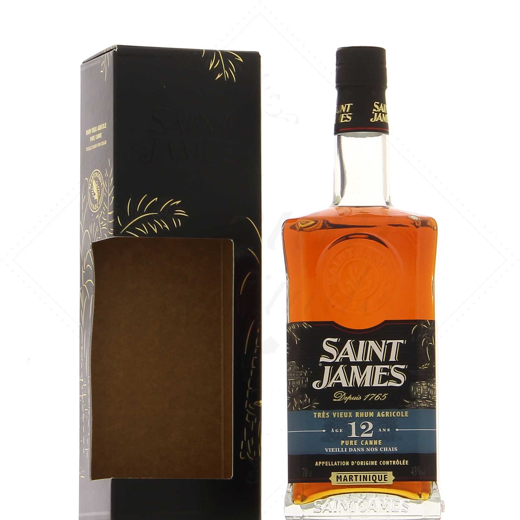 Saint James Vieux 12 ans 43°