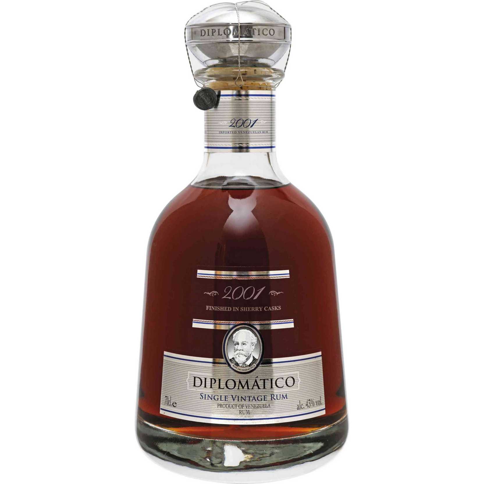 Diplomatico Single Vintage 2001 43°