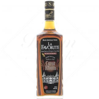 La Favorite Coeur de Rhum 4 ans d’âge 40° - 1 litre !