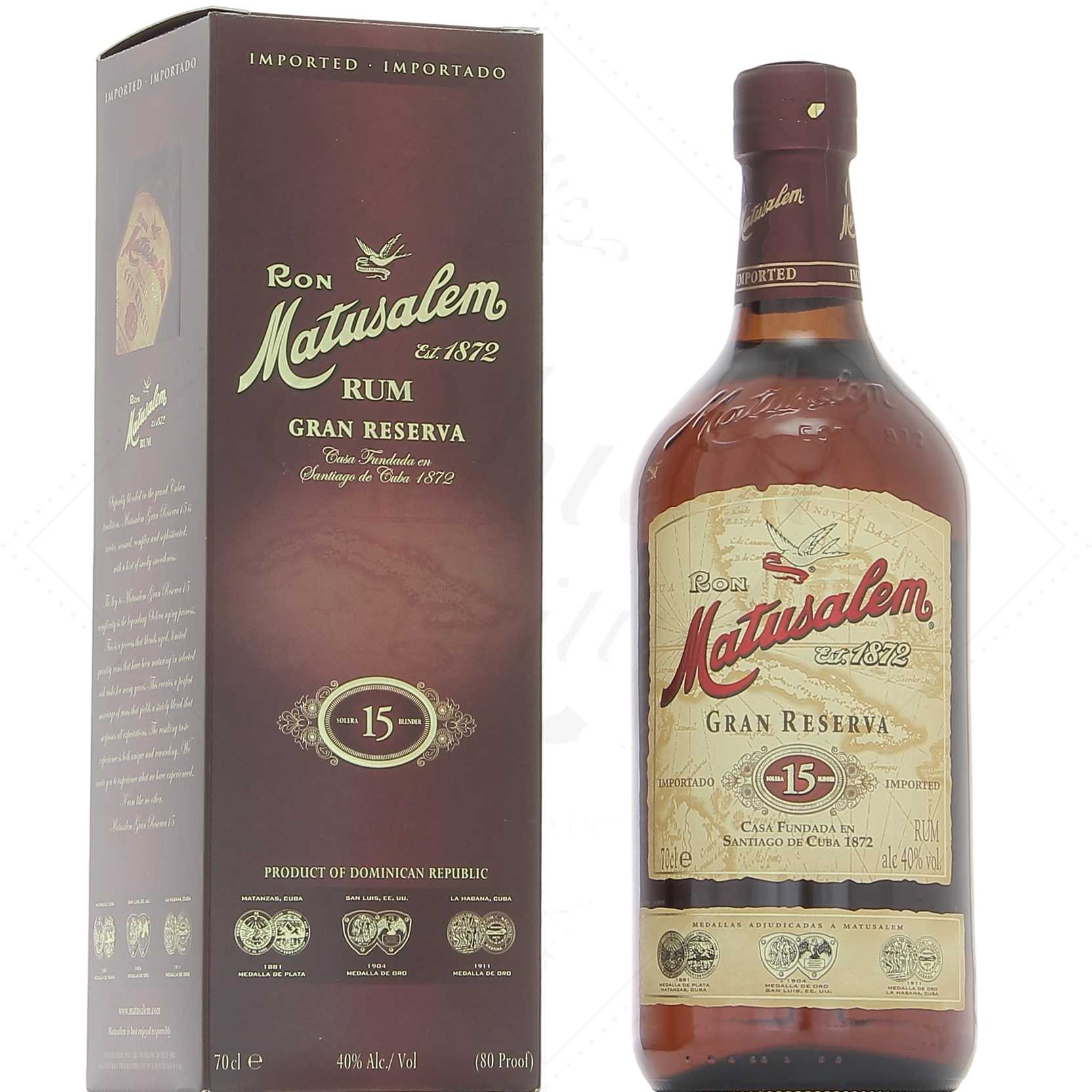 Matusalem Gran Reserva 15 40°