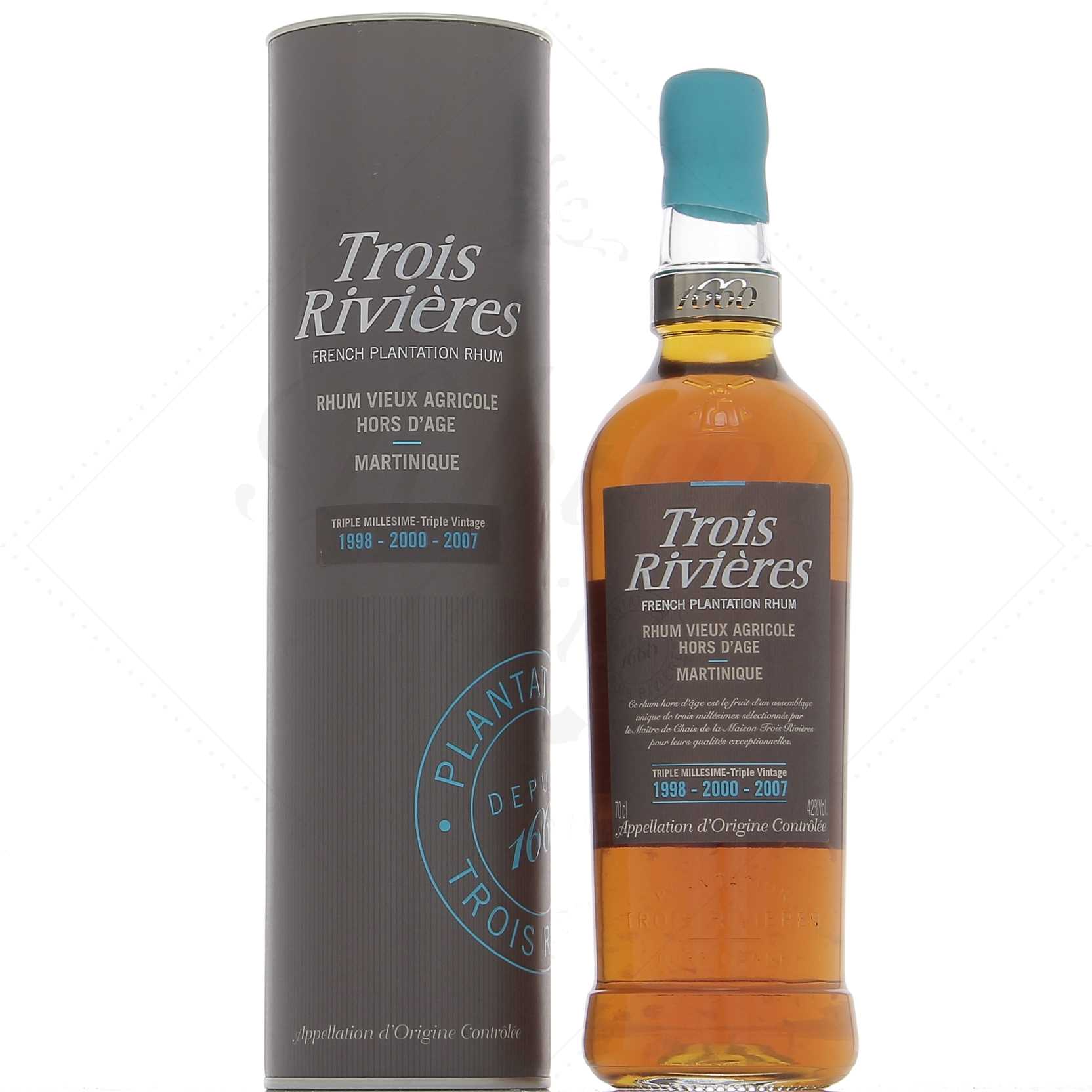 Trois Rivières Triple Millésime 1998 2000 2007 42°