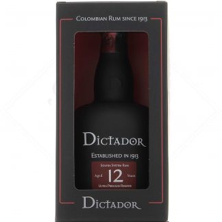 Dictador 12 ans 40° - ancien packaging