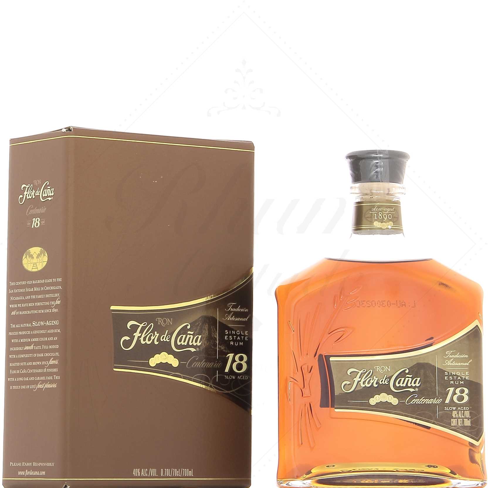 Flor de Caña Centenario 18 ans 40°