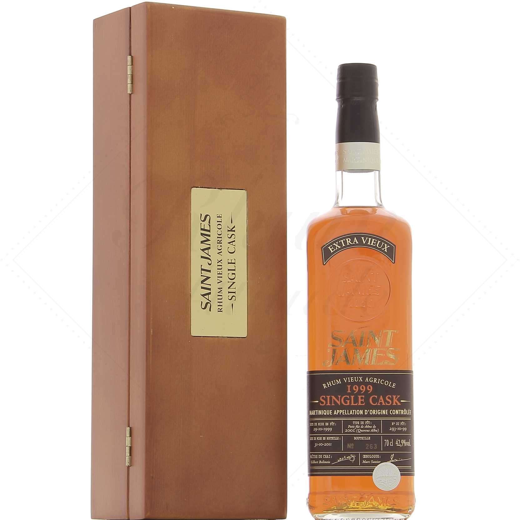 Saint James Single Cask 1999 43°