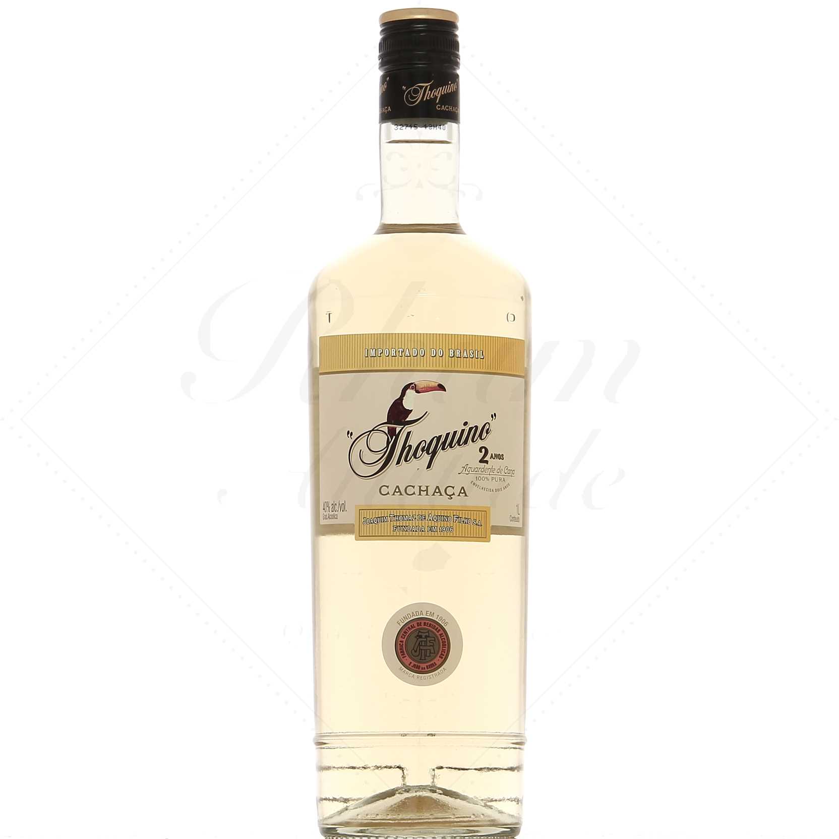 Cachaça Thoquino vieillie 40° - 1 litre !