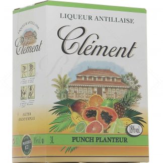 Clément Planteur 18° - Cubi BIB Bag-In-Box 3 litres !