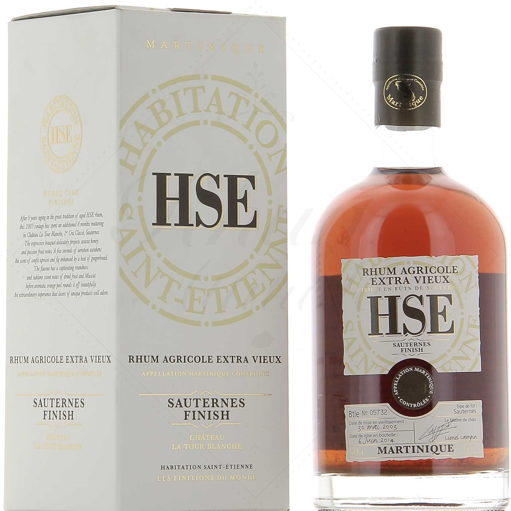 HSE Sauternes Finish 2003 41°