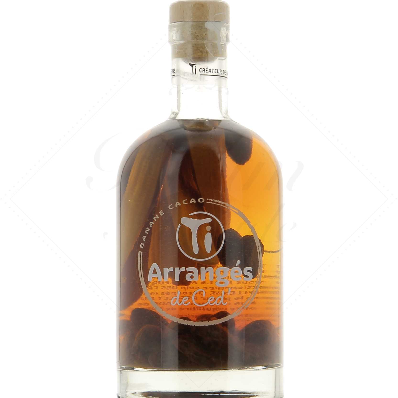 Les Rhums de Ced Ti Arrangés Banane Cacao - 70 cl 32°