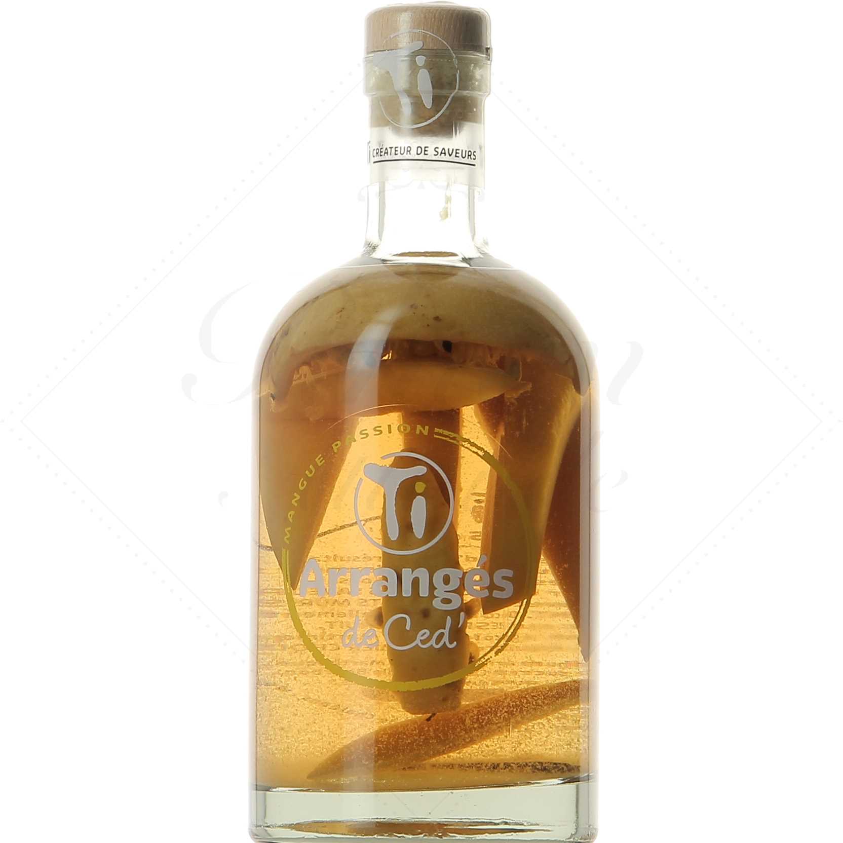 Les Rhums de Ced Ti Arrangés Mangue Passion - 70 cl 32°