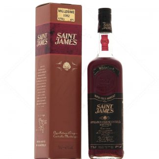 Saint James millésime 1982 – bouteille n°10952