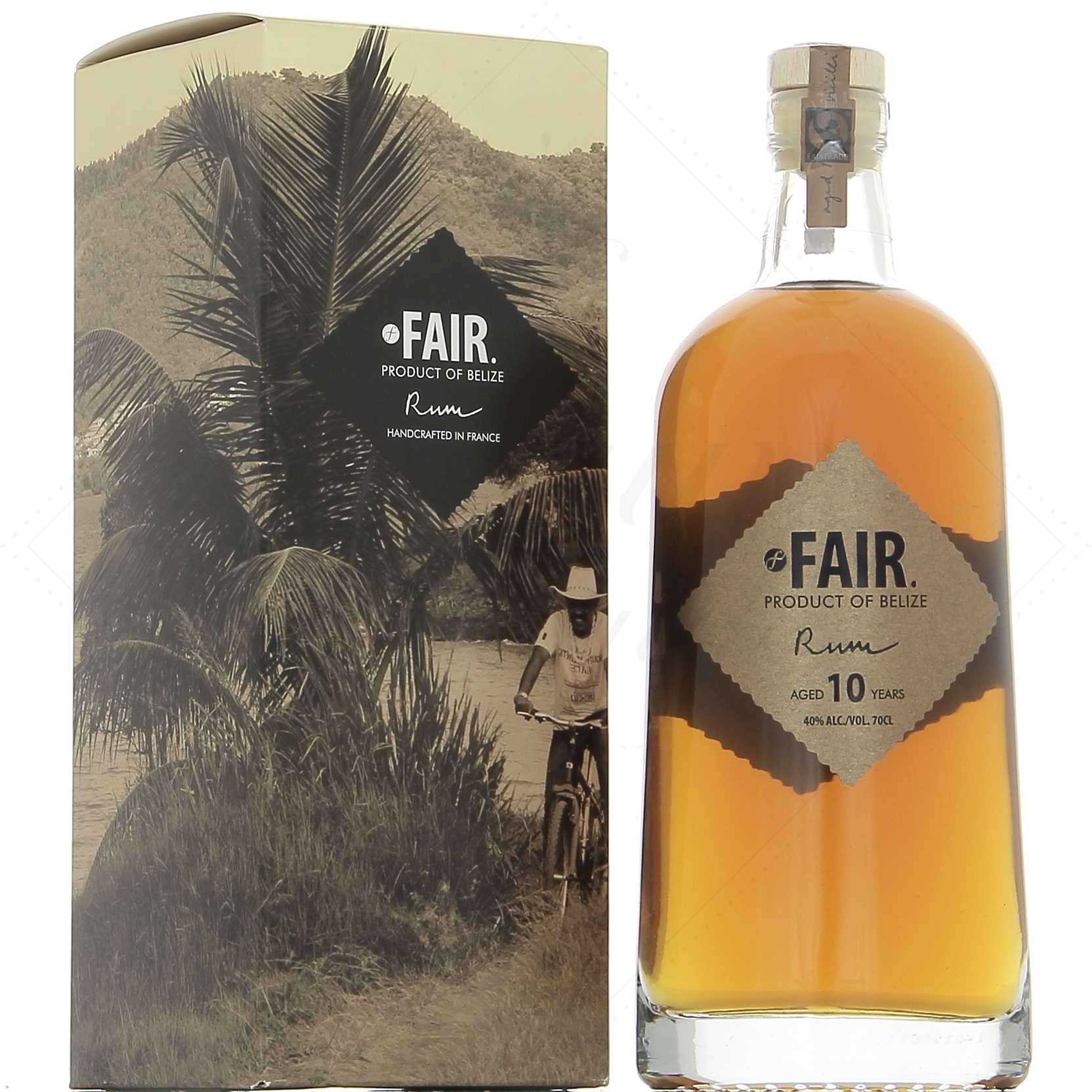 FAIR Rum Belize 10 ans 40°