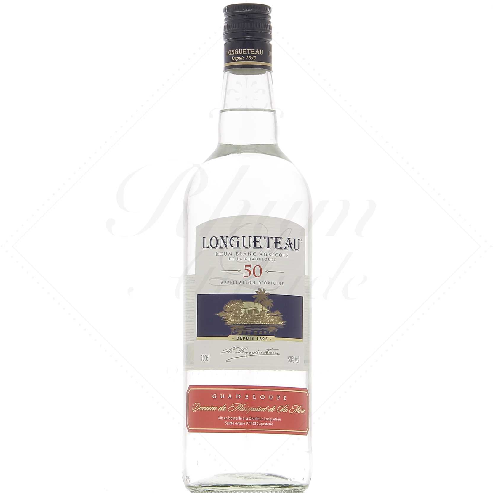 Longueteau Blanc 50° - 1 litre ! - ancienne bouteille