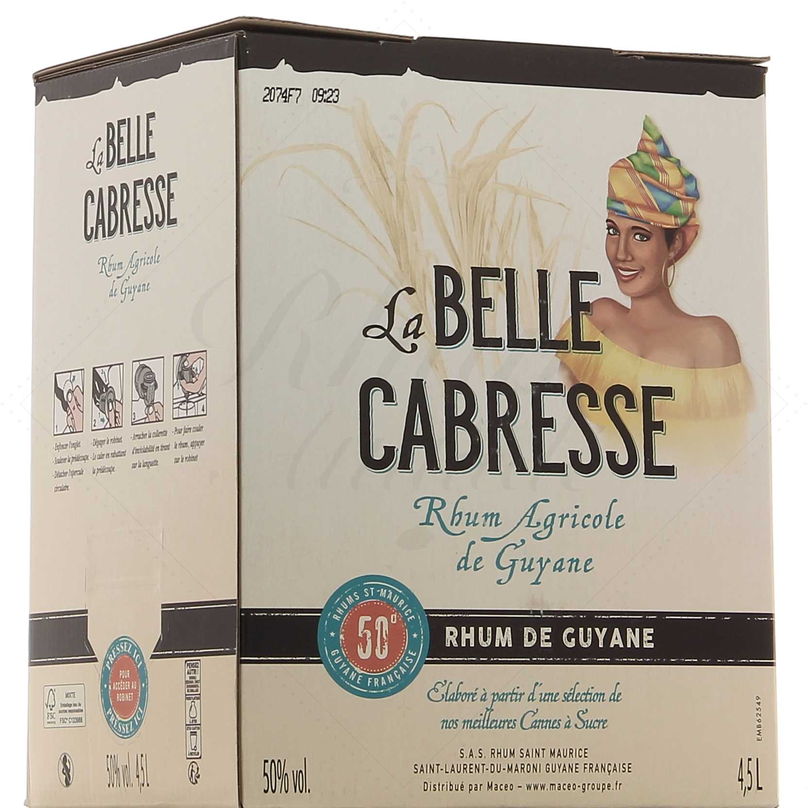 Belle Cabresse Blanc 50° - Cubi BIB Bag-In-Box 4,5 litres !