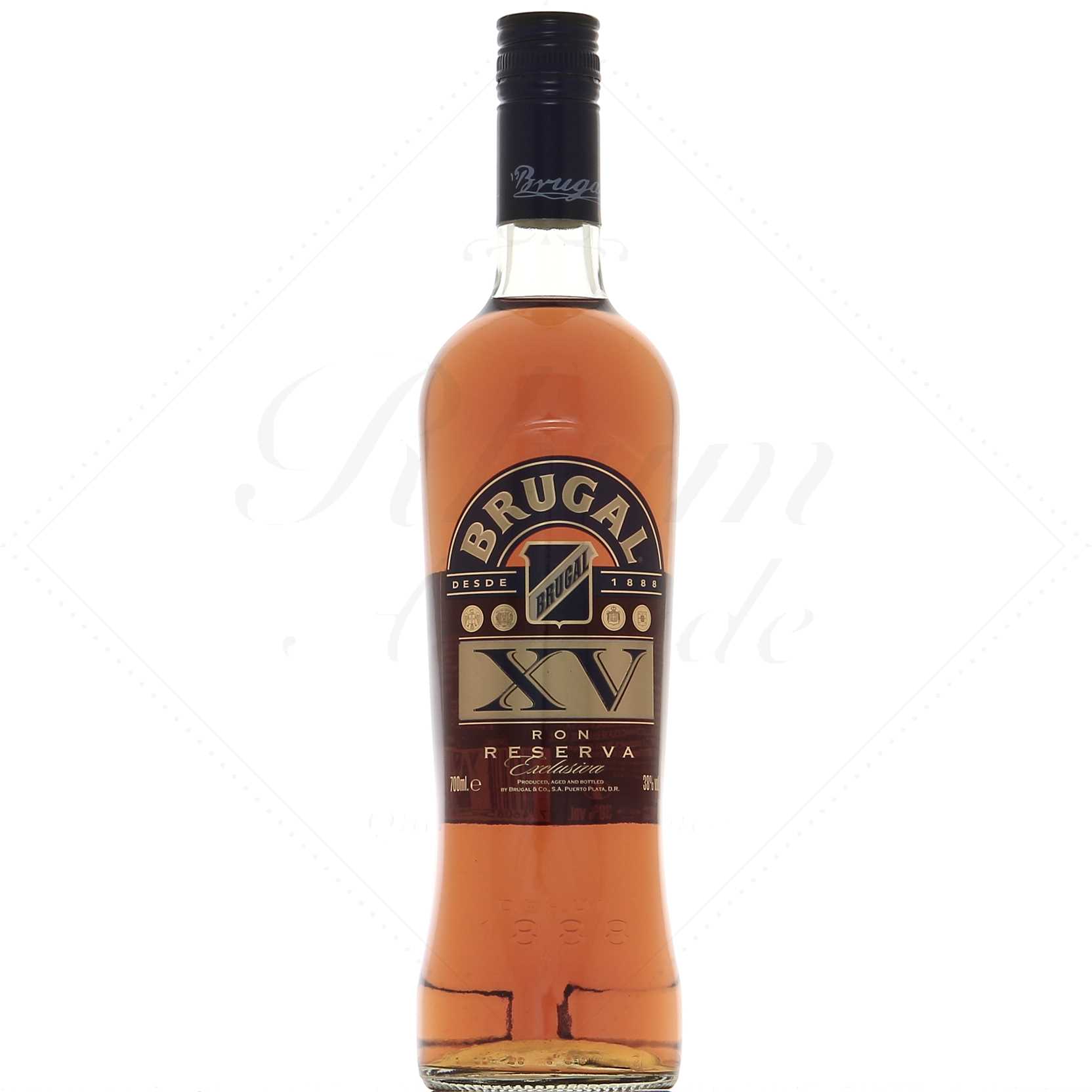 Brugal XV Reserva Exclusiva 38° - ancienne bouteille