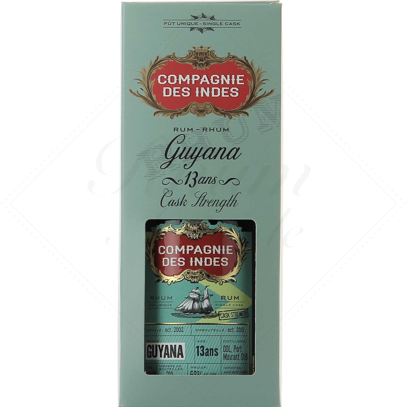 Compagnie des Indes Guyana Port Mourant Still 13 ans 58°