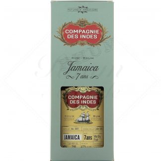 Compagnie des Indes Jamaïque 7 ans Worthy Park 43°