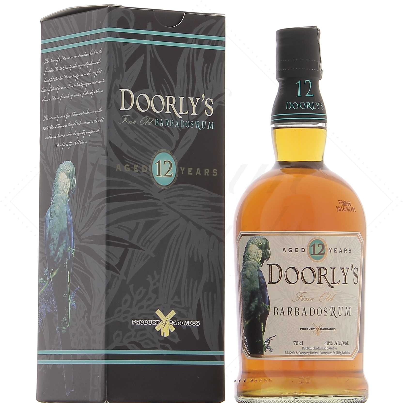 Doorly’s Rum 12 ans 40°