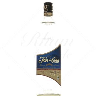 Flor de Caña Extra Dry Blanc 4 ans 40° - 1 litre !