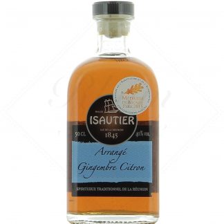 Isautier Rhum Arrangé Gingembre Citron 40°
