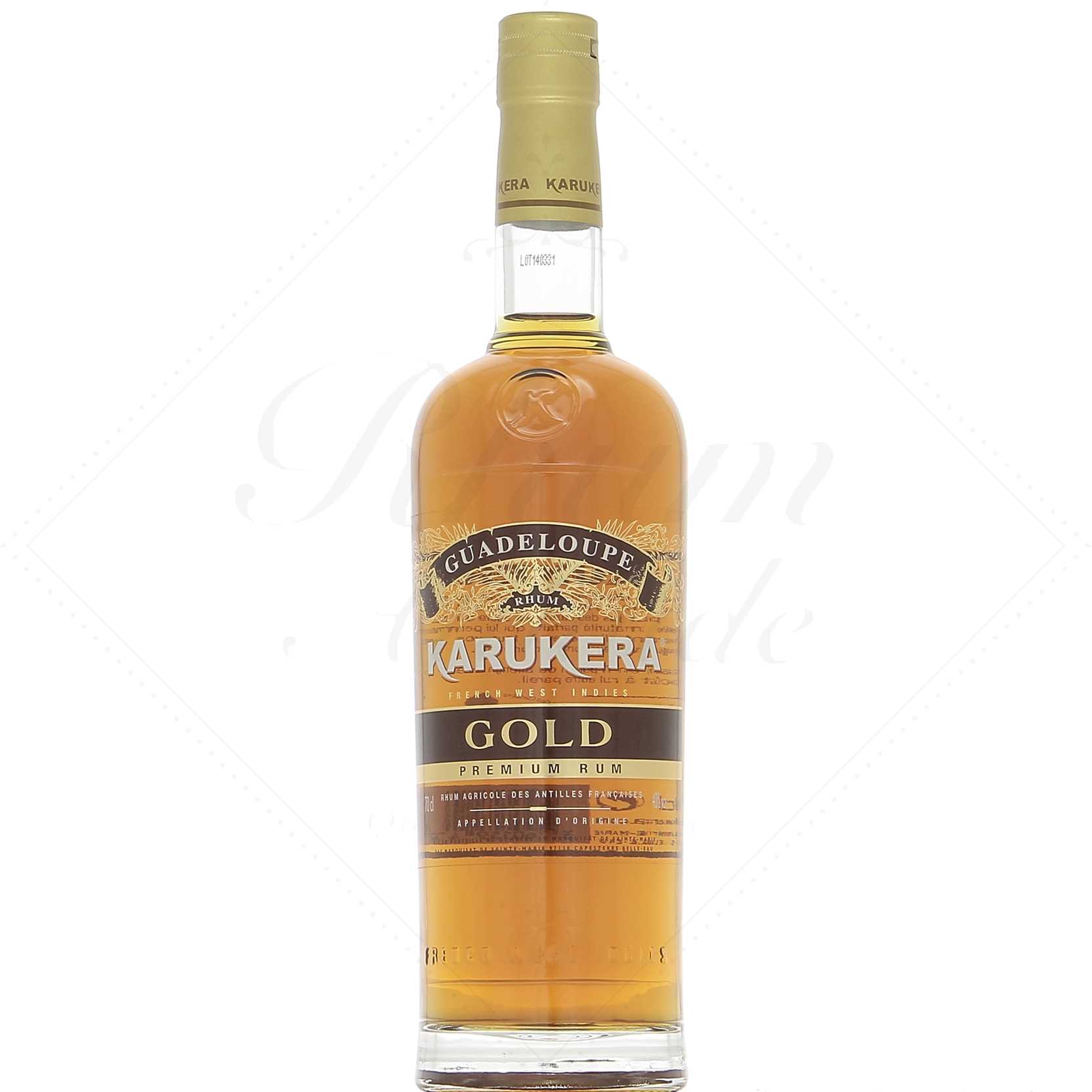 Karukera Gold rhum ambré 40°