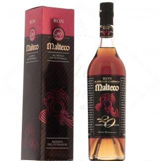 Malteco 20 ans Reserva del Fundador 41° - ancienne bouteille