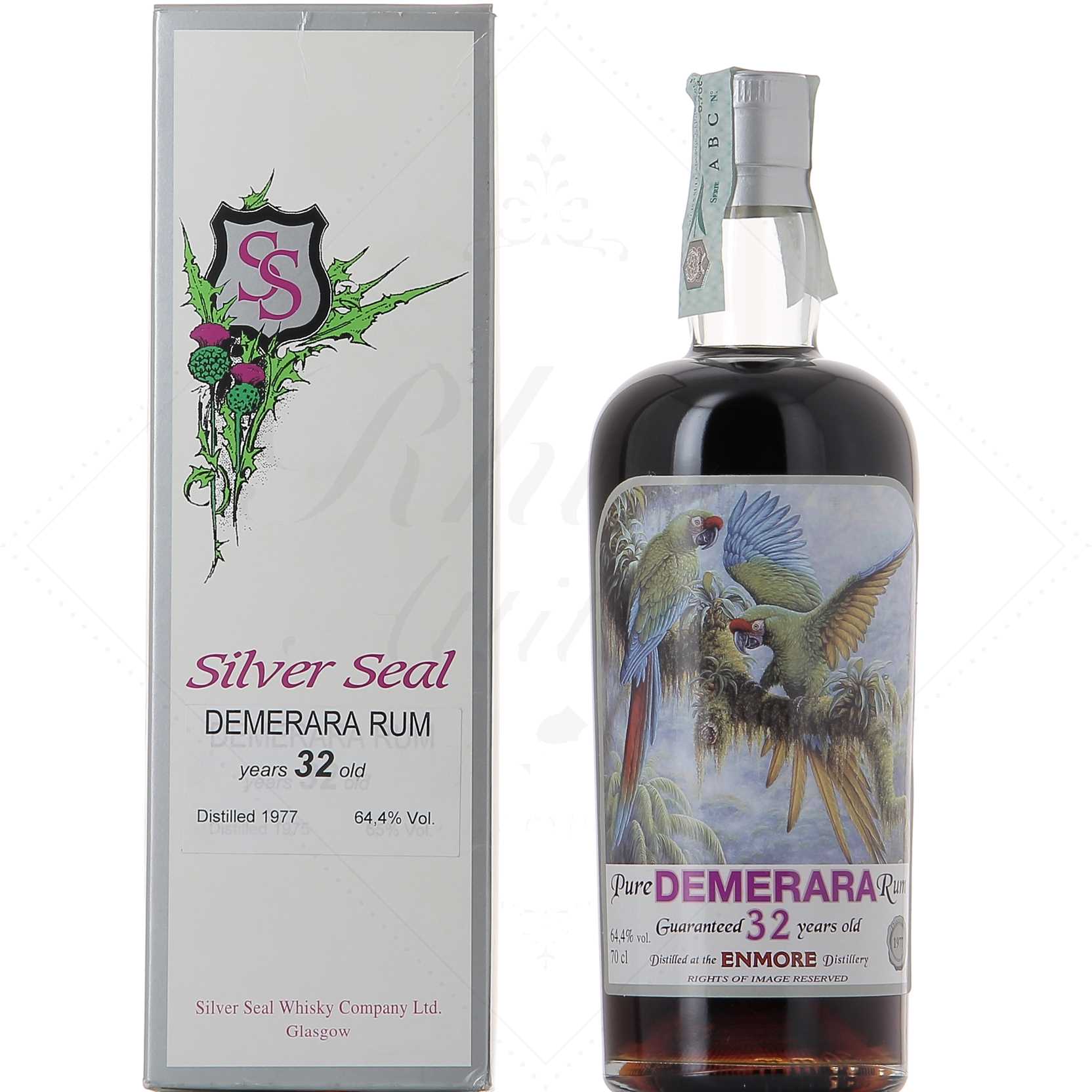 Silver Seal Enmore 32 ans Millésime 1977 64,4°