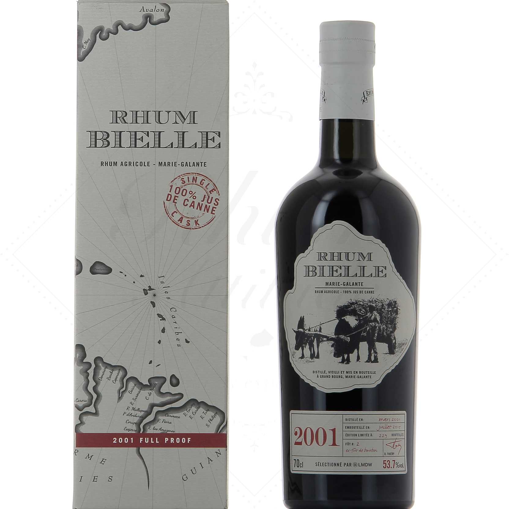 Bielle 2001 Single Cask, fût #2 53,7°