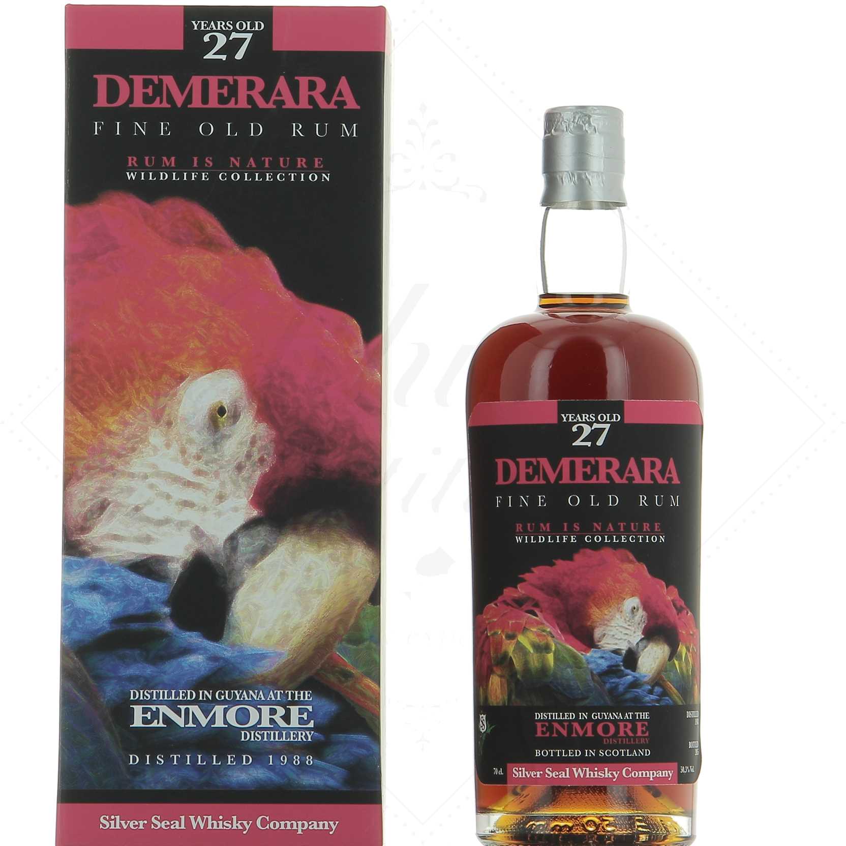 Silver Seal Enmore 27 ans Millésime 1988 fût WA 018 50,3°