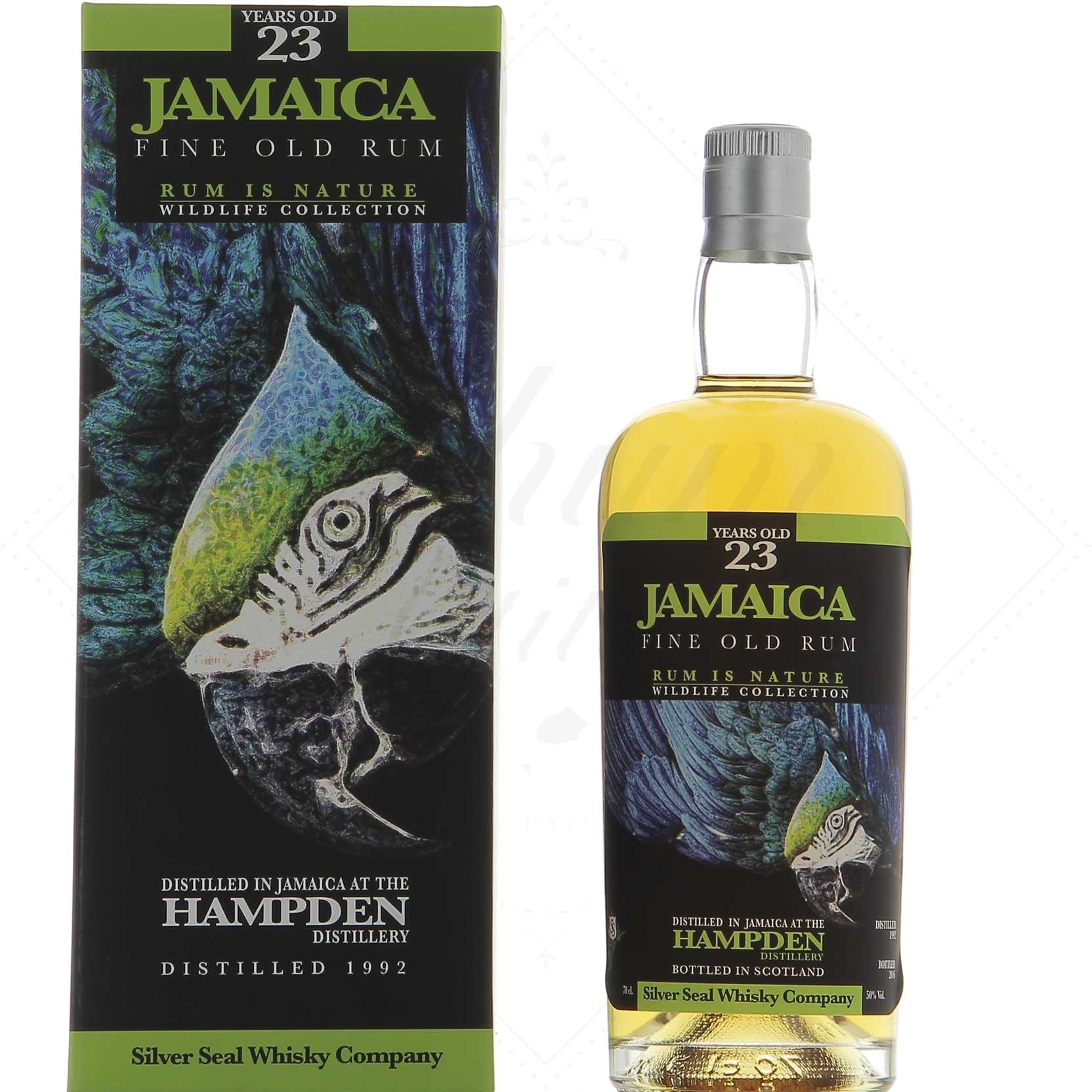 Silver Seal Jamaica Hampden 23 ans Millésime 1992 50°