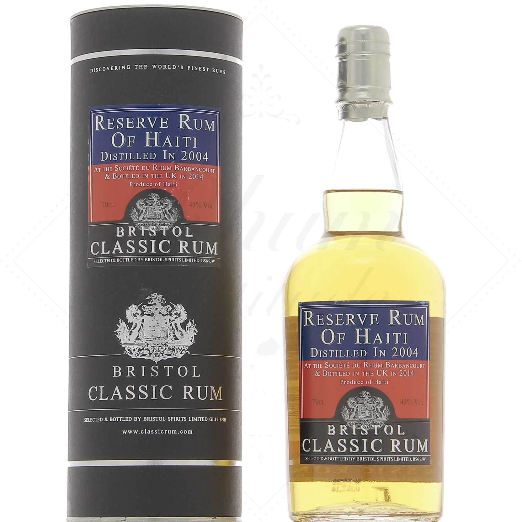 Bristol Haïti 11 ans 2004-2015 Barbancourt 43°