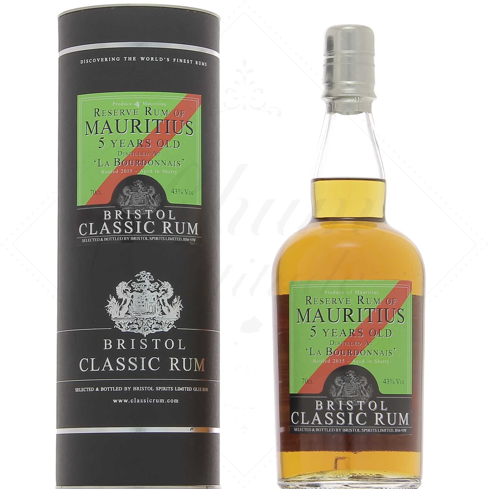 Bristol Mauritius 5 ans 2010-2015 Sherry Finish 43°