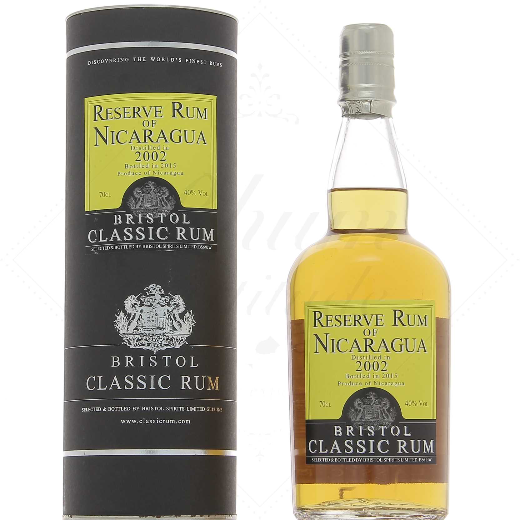 Bristol Reserve Rum of Nicaragua 13 ans 2002-2015 40°