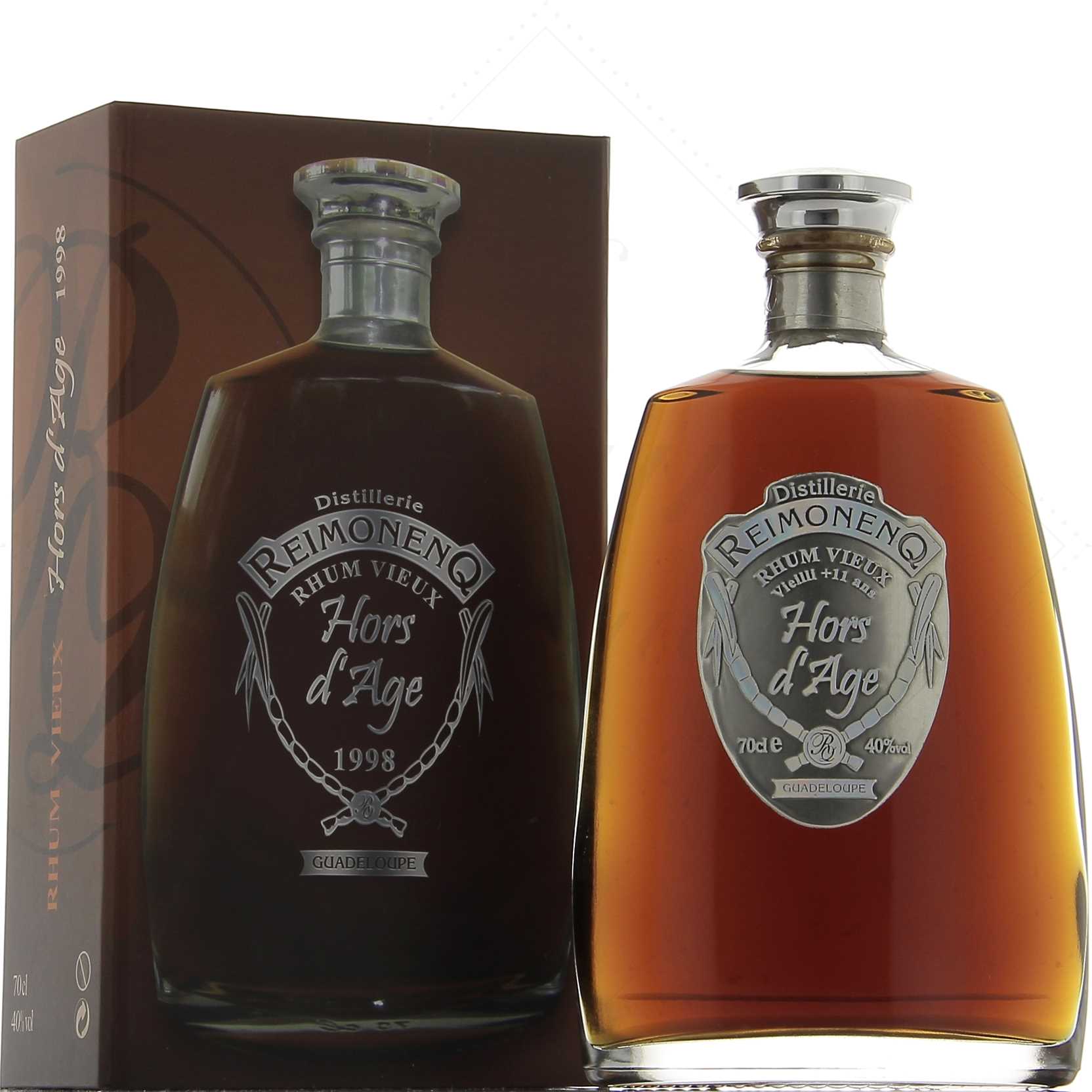 ReimonenQ rhum vieux hors d’âge en carafe 40°