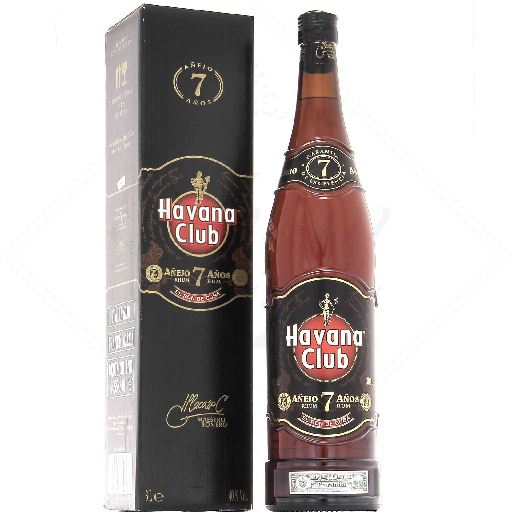 Havana Club 7 ans 40° - 3 litres !
