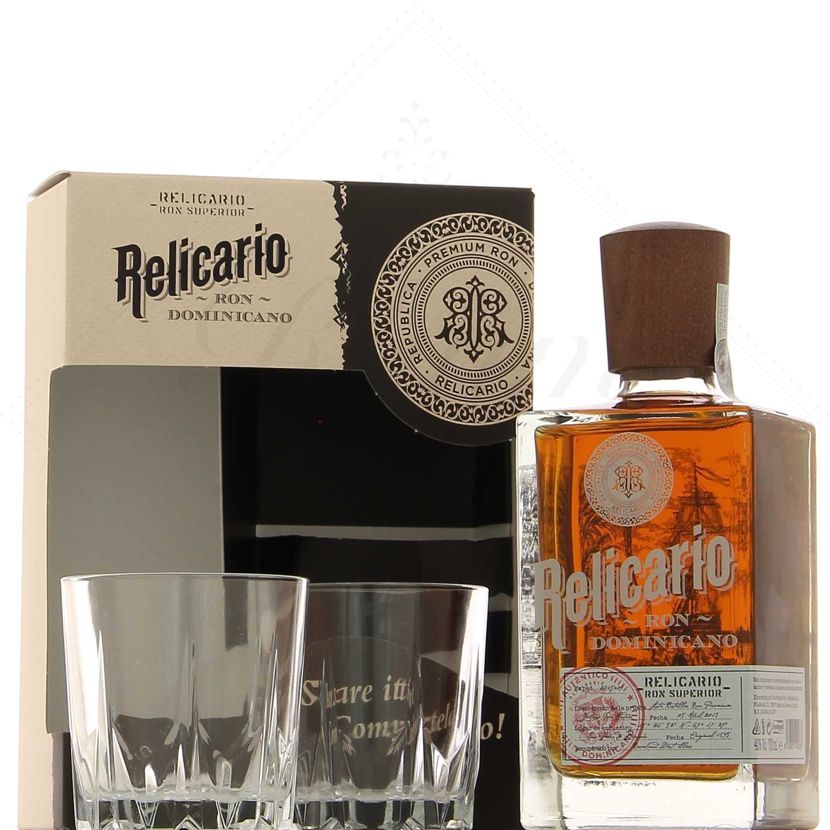 Relicario Superior en coffret 2 verres 40° – Image 2