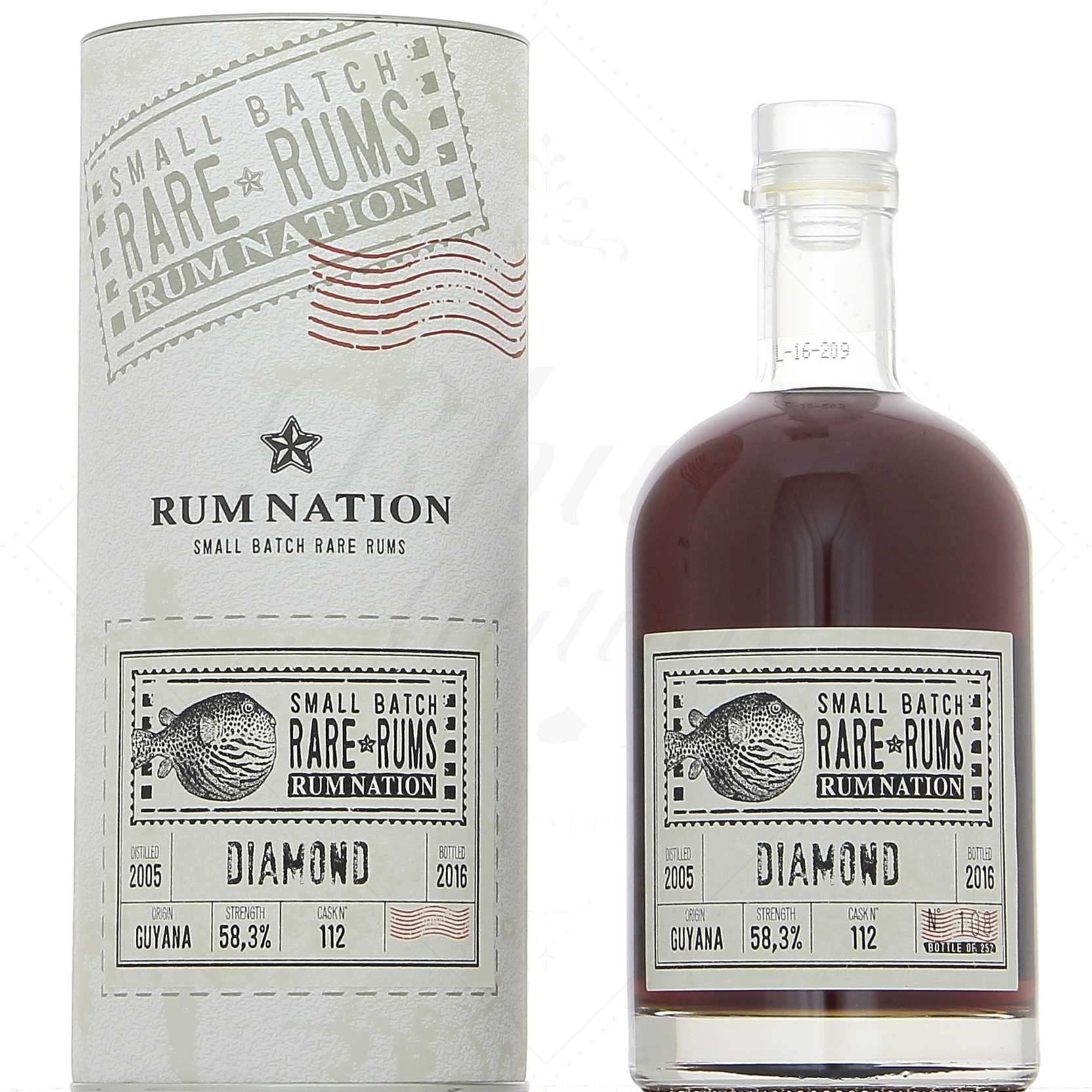 Rum Nation 2005 Diamond anniversaire 60 ans LMDW 58,3°