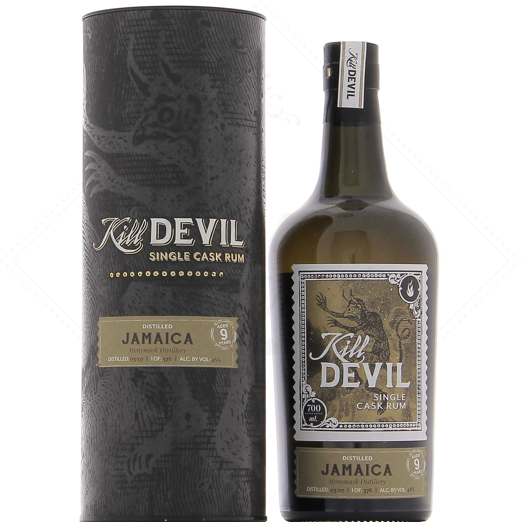Kill Devil Jamaïca Monymusk 2007 9 ans 46°