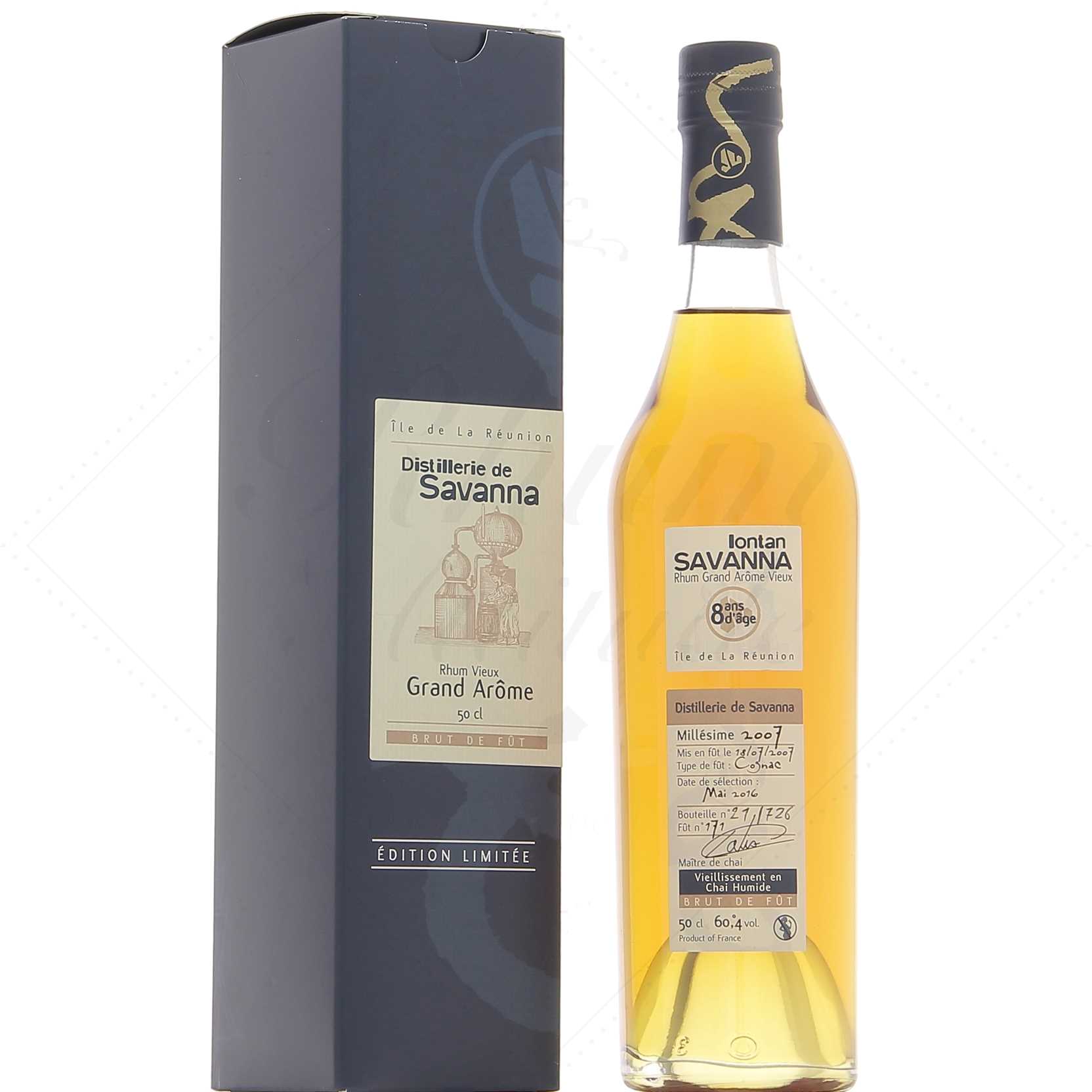 Savanna 8 ans Grand Arôme Chai Humide 60,4°