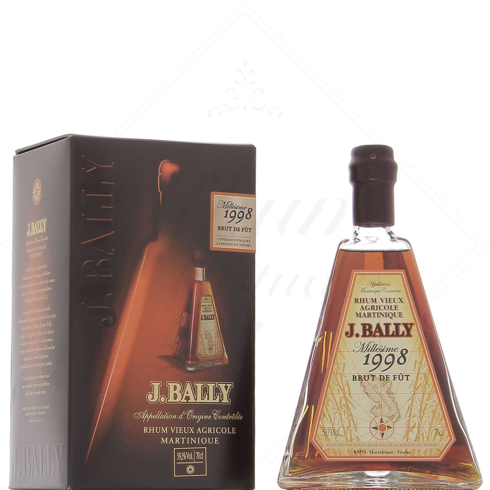 Bally 1998 Brut de fût 60 ans LMDW 59,1°