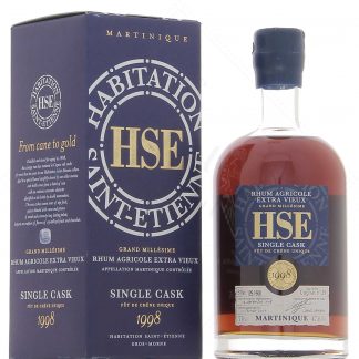 HSE single Cask 1998 version 70 cl 47,8°