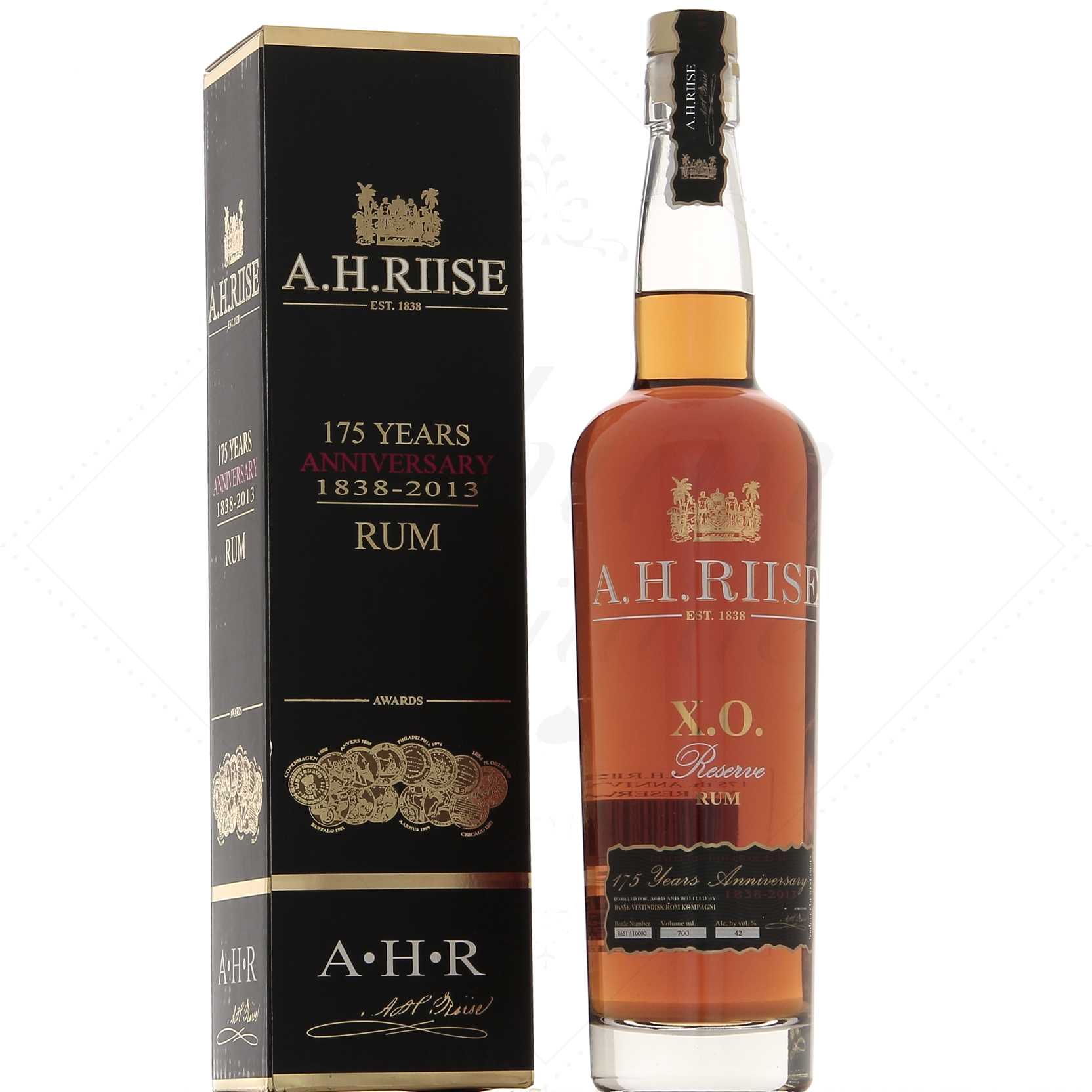 A.H. Riise XO Reserve 175 Years Anniversary Limited Edition 42°