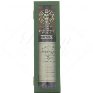 Cadenhead’s Green Label Demerara Rum 1975 38,5°