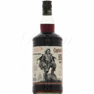 Captain Morgan Black Spiced Rum 40° - 1 litre !