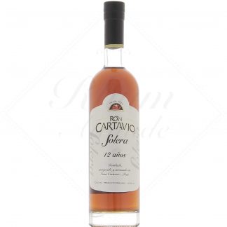 Cartavio 12 ans solera 40° - ancien packaging