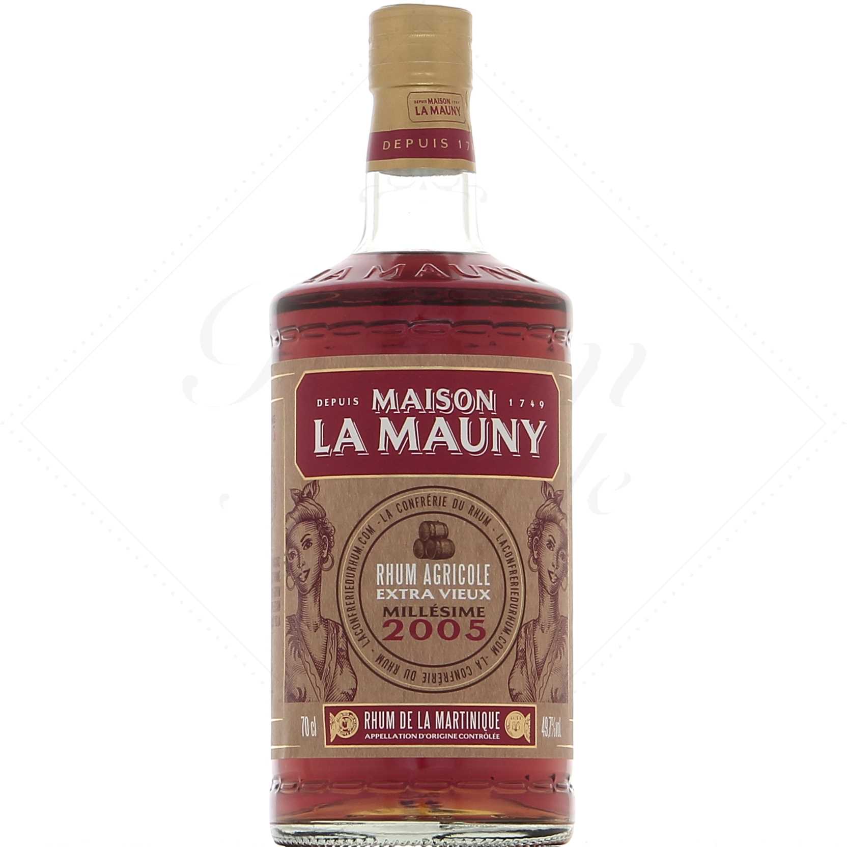 La Mauny 2005 Cuvée La Confrérie du Rhum 49,7°