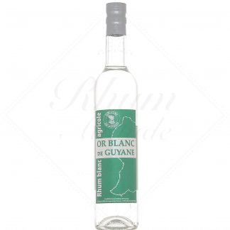 Or blanc Délices de Guyane 50° - ancienne bouteille
