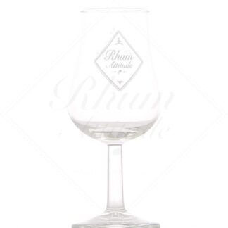 Verre tulipe sérigraphié Rhum Attitude 13 cl