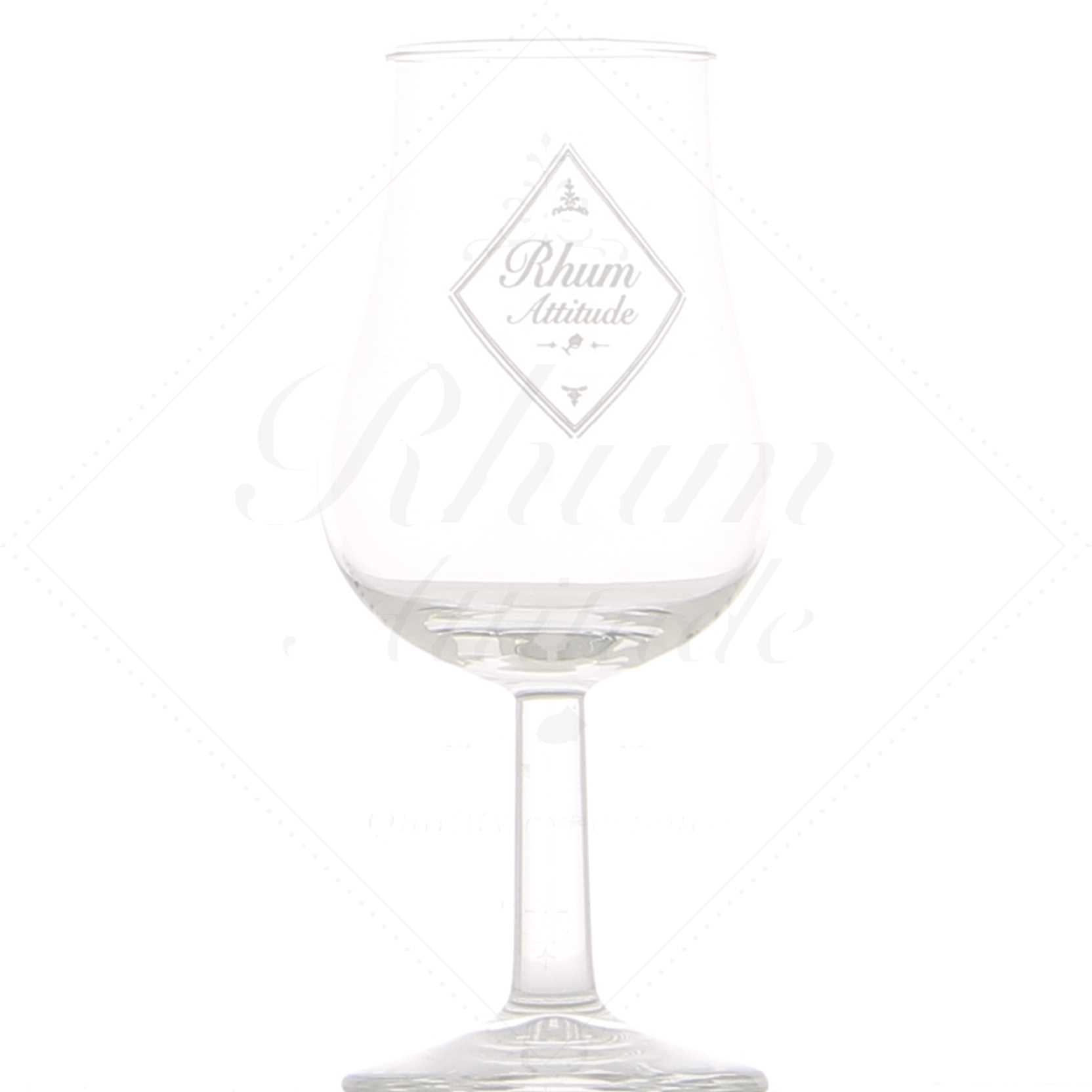 Verre tulipe sérigraphié Rhum Attitude 13 cl