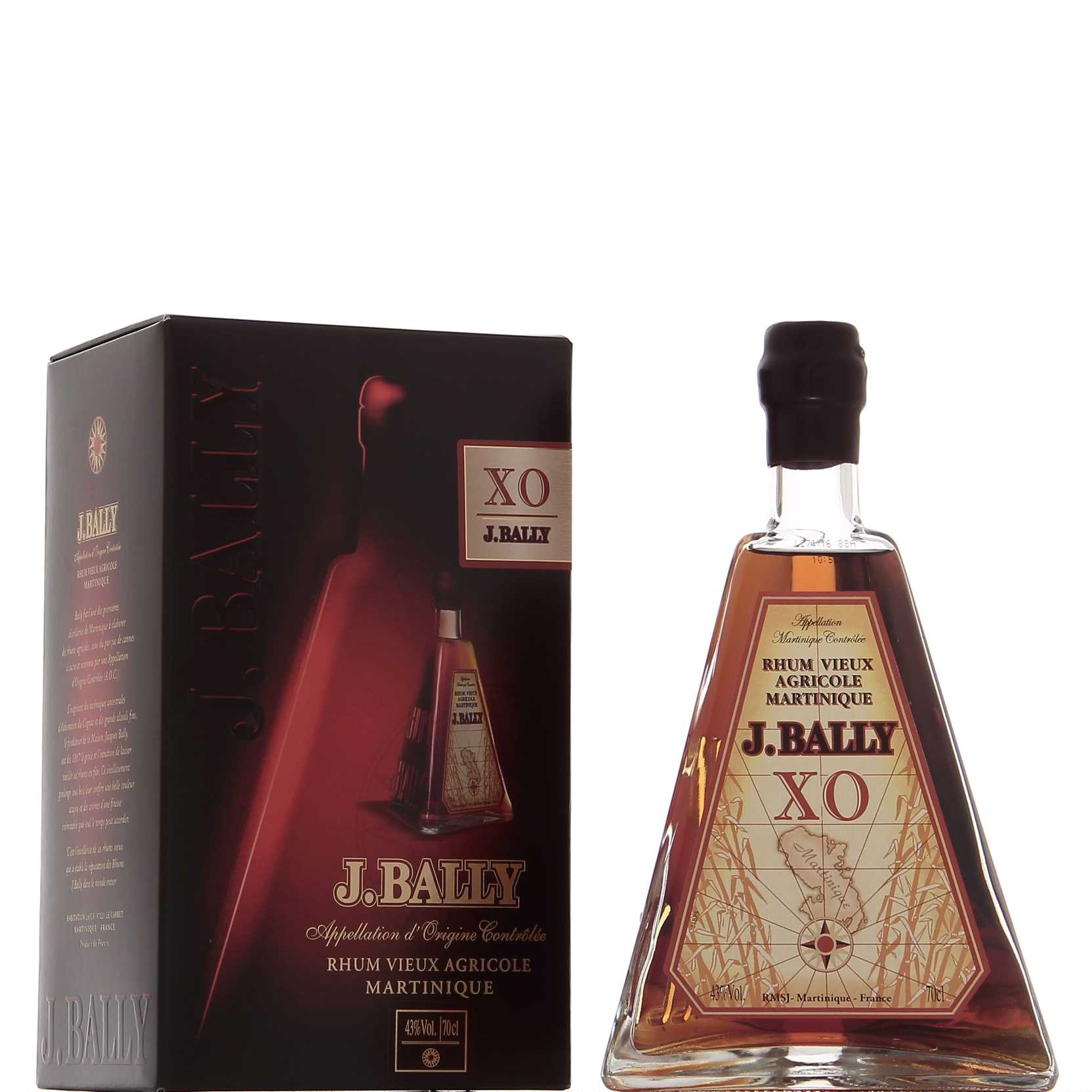 Bally XO bouteille pyramide 43°